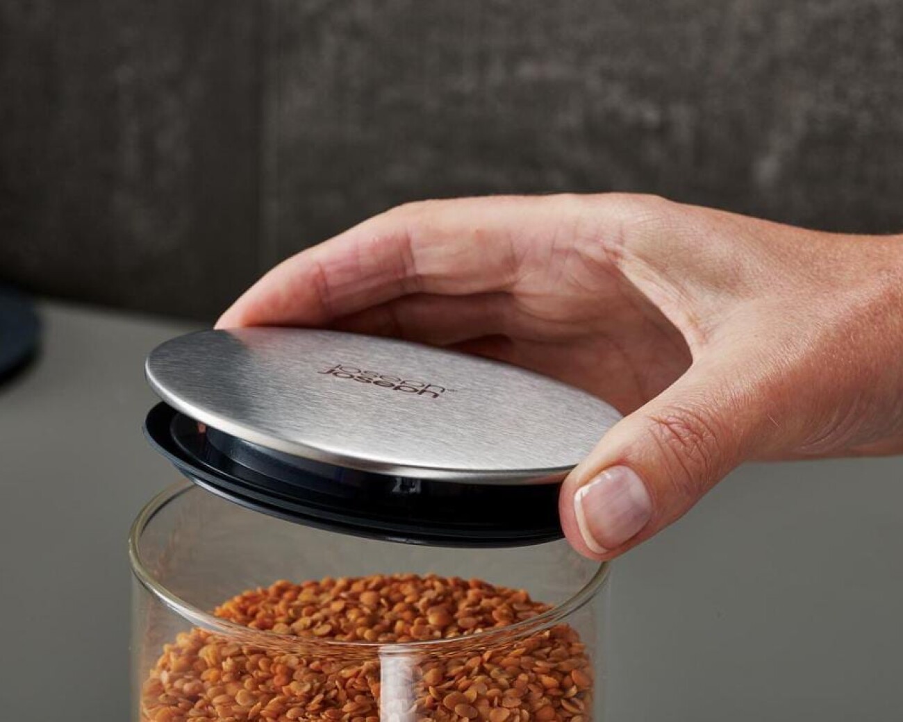 Set de Contenedores Podium Steel Joseph Joseph Set de Contenedores Podium Steel Joseph Joseph