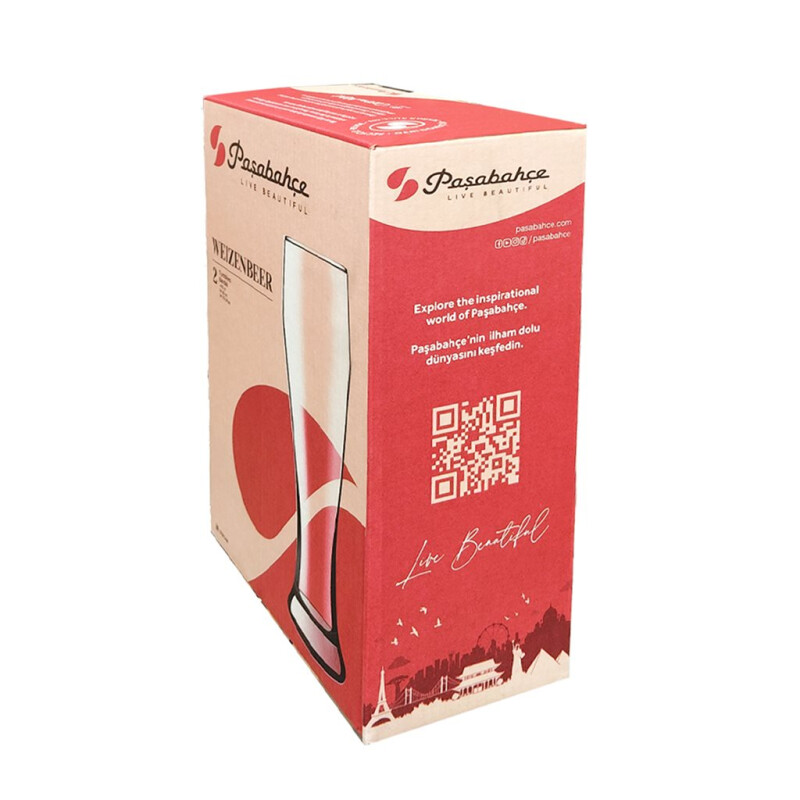 Vaso de Cerveza 300 CC Set 2 Unidades Pasabahce Vaso de Cerveza 300 CC Set 2 Unidades Pasabahce