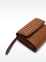 Cartera Con Tachuelas camel
