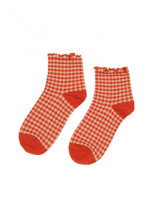 Medias Vichy Naranja