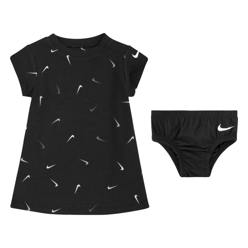 NKG SWOOSH PRINTED TEE DRESS Negro
