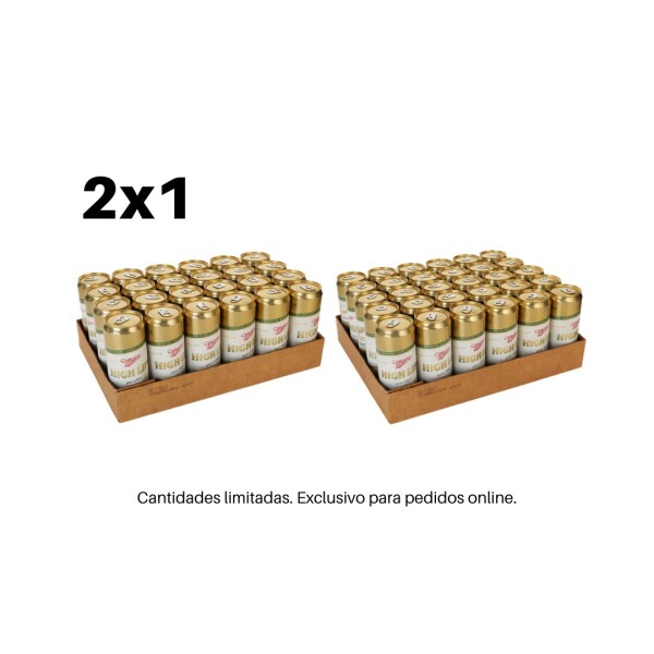 2x1 Cajas Miller High Life 269ml 2x1 Cajas Miller High Life 269ml