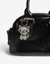 Llavero Strass Llavero Y Charm De Gato Con Strass - Combinacion Bicolor
