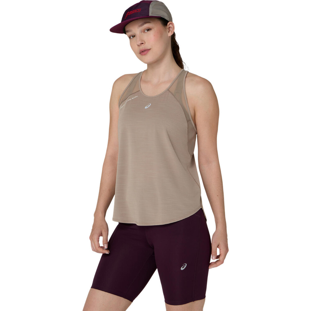 Bividi Running Road Tank Mujer Greige