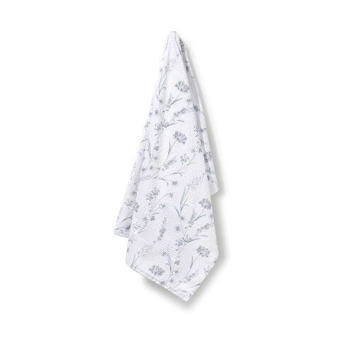 Set X 4 Toallas Prisma Dohler Estampadas 100% Algodón BLANCO 2