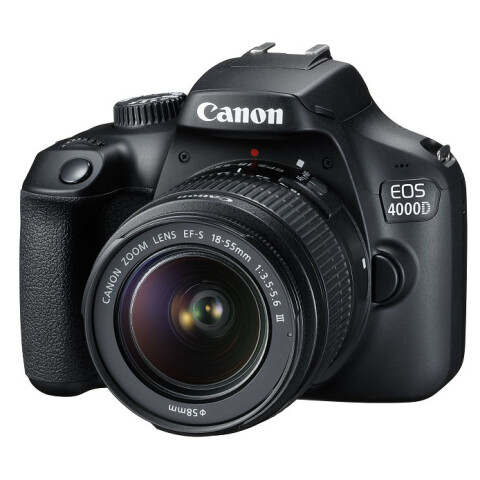 Cámara Canon Eos 4000d Lente 18-55mm Wifi CAMARA CANON EOS 4000D LENTE 18-55MM WIF
