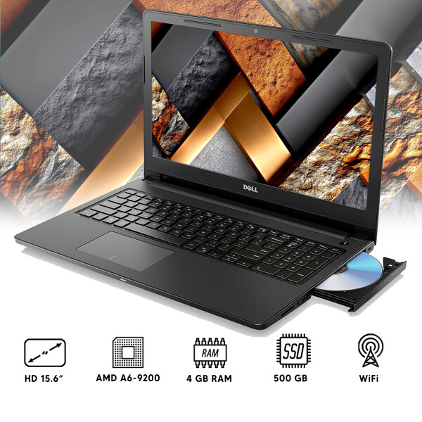 Notebook Dell Inspiron 3565 A6 4gb Ram 500gb NOTEBOOK RFPL DELL 3565 A6/4/500/15.6"
