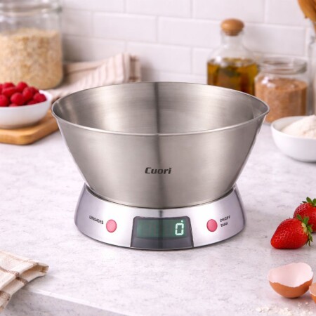 BALANZA DE COCINA DIGITAL DE ACERO INOX BALANZA DE COCINA DIGITAL DE ACERO INOX