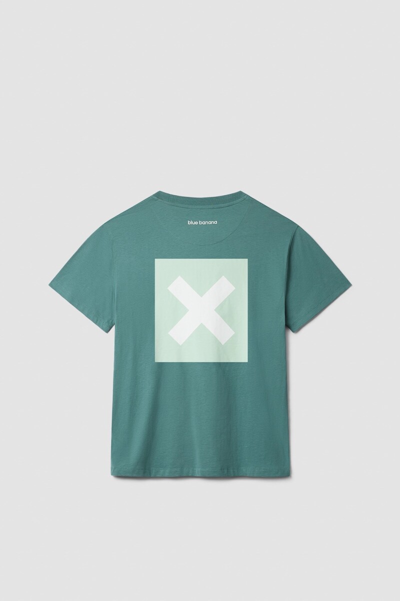 Camiseta Nature Blue Banana Amazon Green