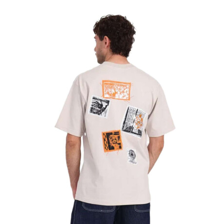 Remera Vans Punk Patch Beige