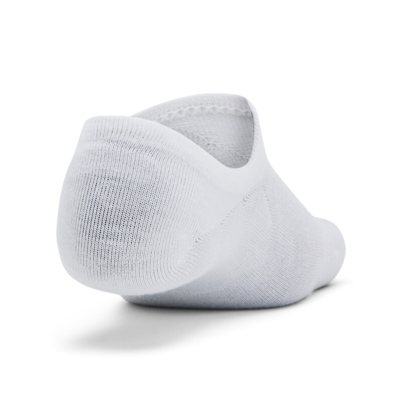 UA Essential UltraLowTab 3pk-WHT WHT-100