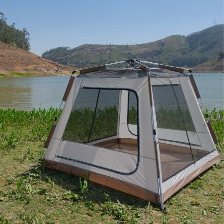 Carpa automática con sobretecho, 2 - 3 personas Carpa automática con sobretecho, 2 - 3 personas