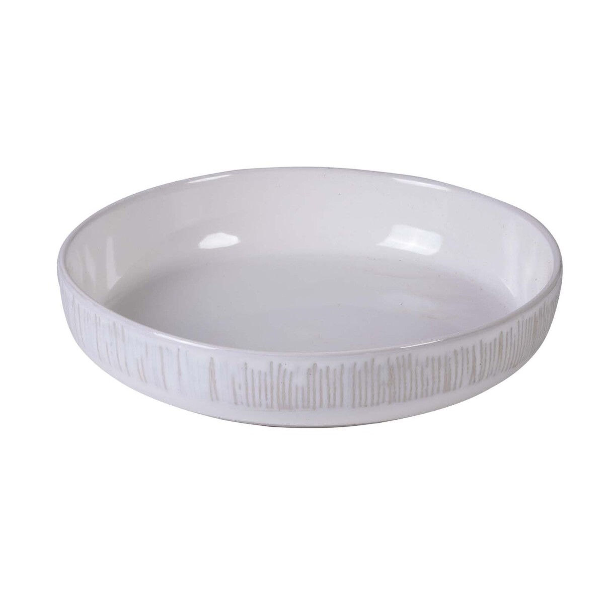 PLATO - CERAMICA NATURAL-BEIGE ALLIE 
