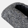 BASE CERAMICA NEGRO COMB 17.5X4.5X9CM Unica