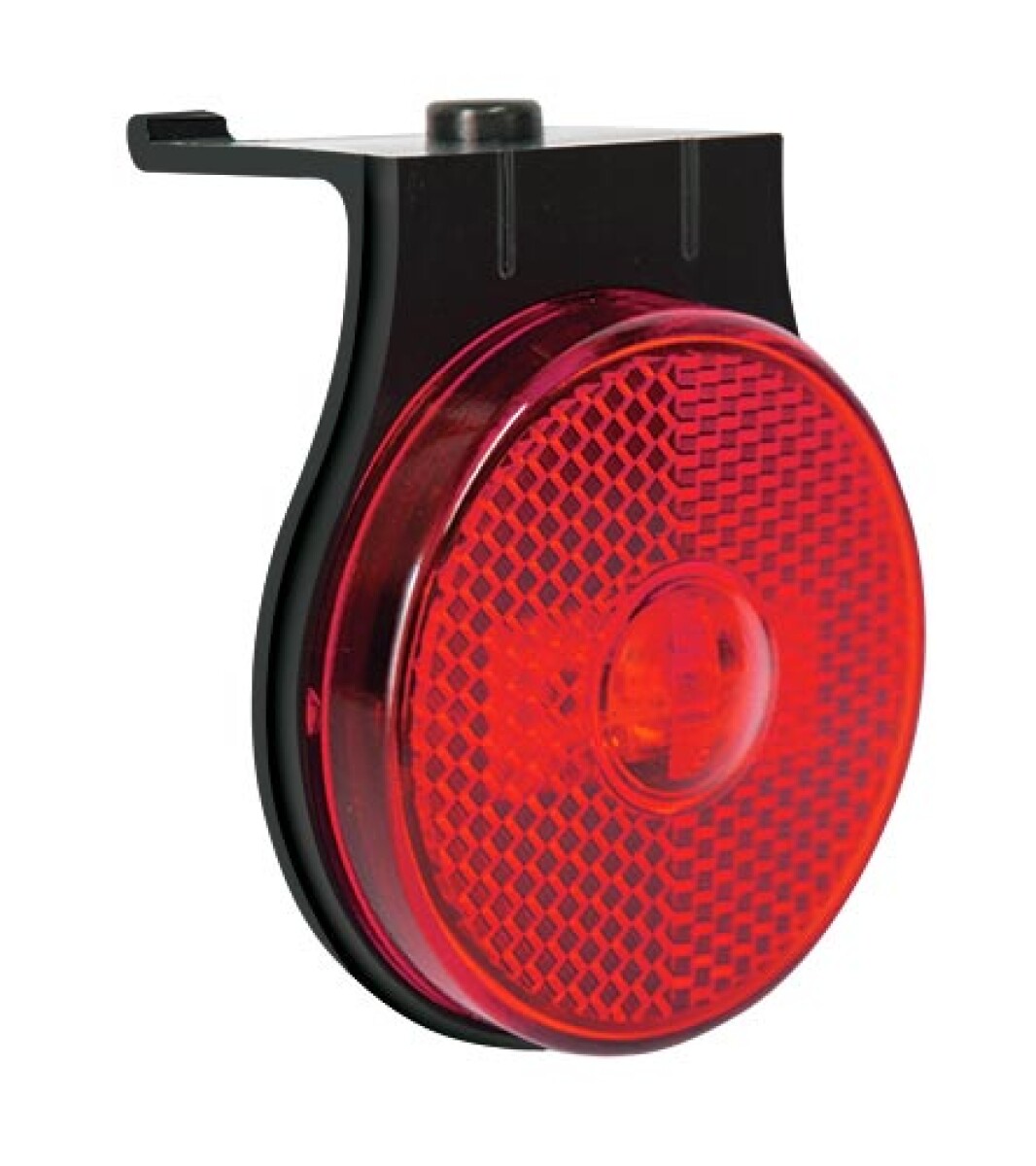 FAROL - LATERAL REDONDO 65MM ROJO BIVOLT C/ FICHA MULTILIGHT 