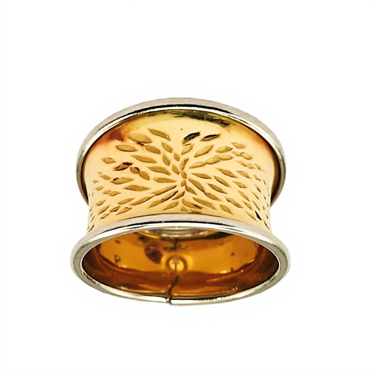 Anillo Labrado-Oro bajo-Sin Piedra-AN8185 - sinpiedra 