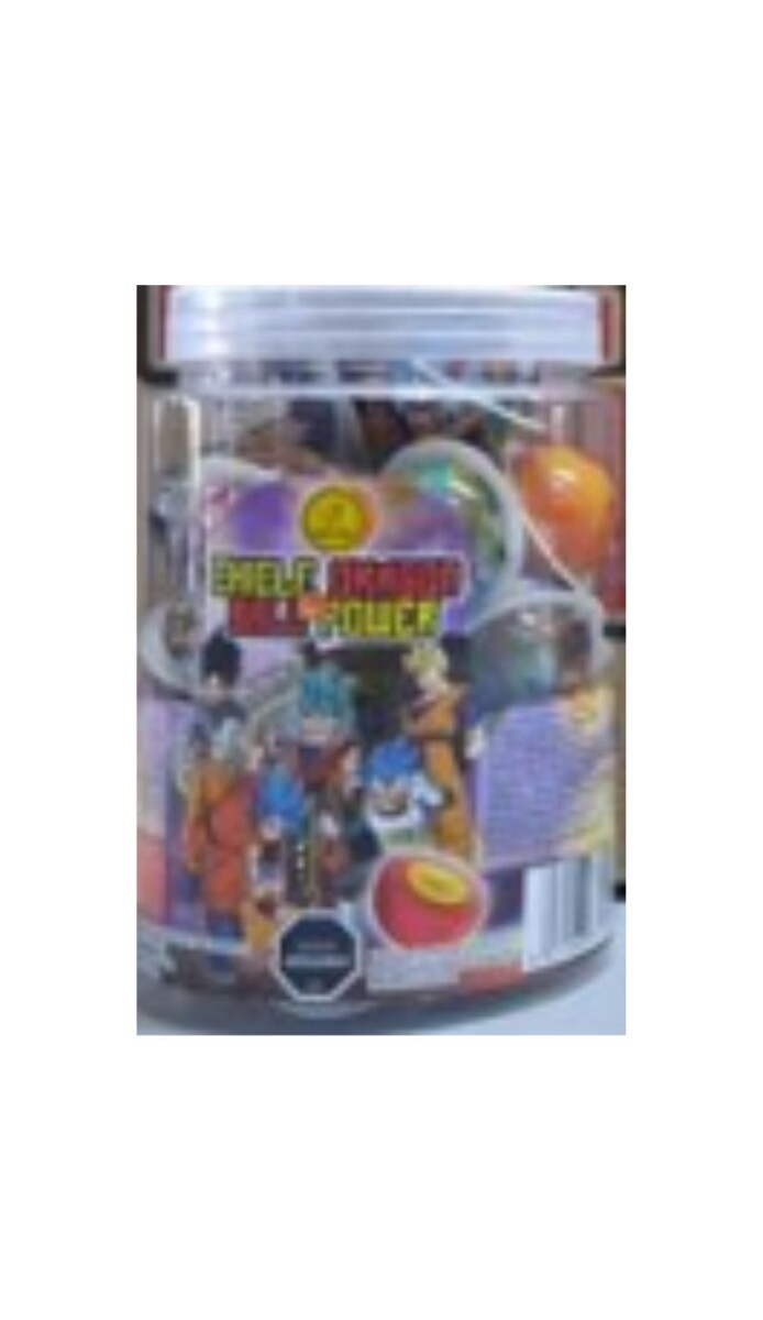 CHICLE CAPSULAS ORAGON BALL POWER 30PCS 360GRS(POTE CHICO) 