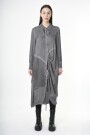 VESTIDO CAMISERO Gris