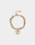 Pulseras Flexibles Flores Pulsera Flexible Dije Abeja - Dorado