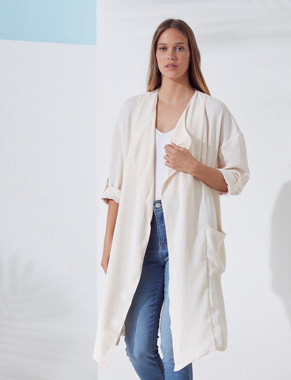 Chaqueta Gasa CRUDO