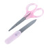 Set de manicura 5pcs 10x17cm 3 colores Set De Manicura 5pcs 10x17cm 3 Colores