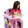 Escritorio con silla y almacenamiento Minnie Mouse Disney Escritorio con silla y almacenamiento Minnie Mouse Disney