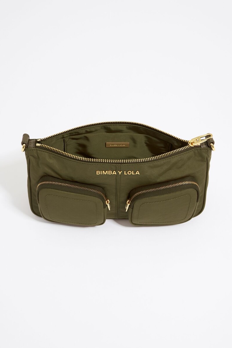 BOLSO BANDOLERA POCKET PEQUEÑO Kaki
