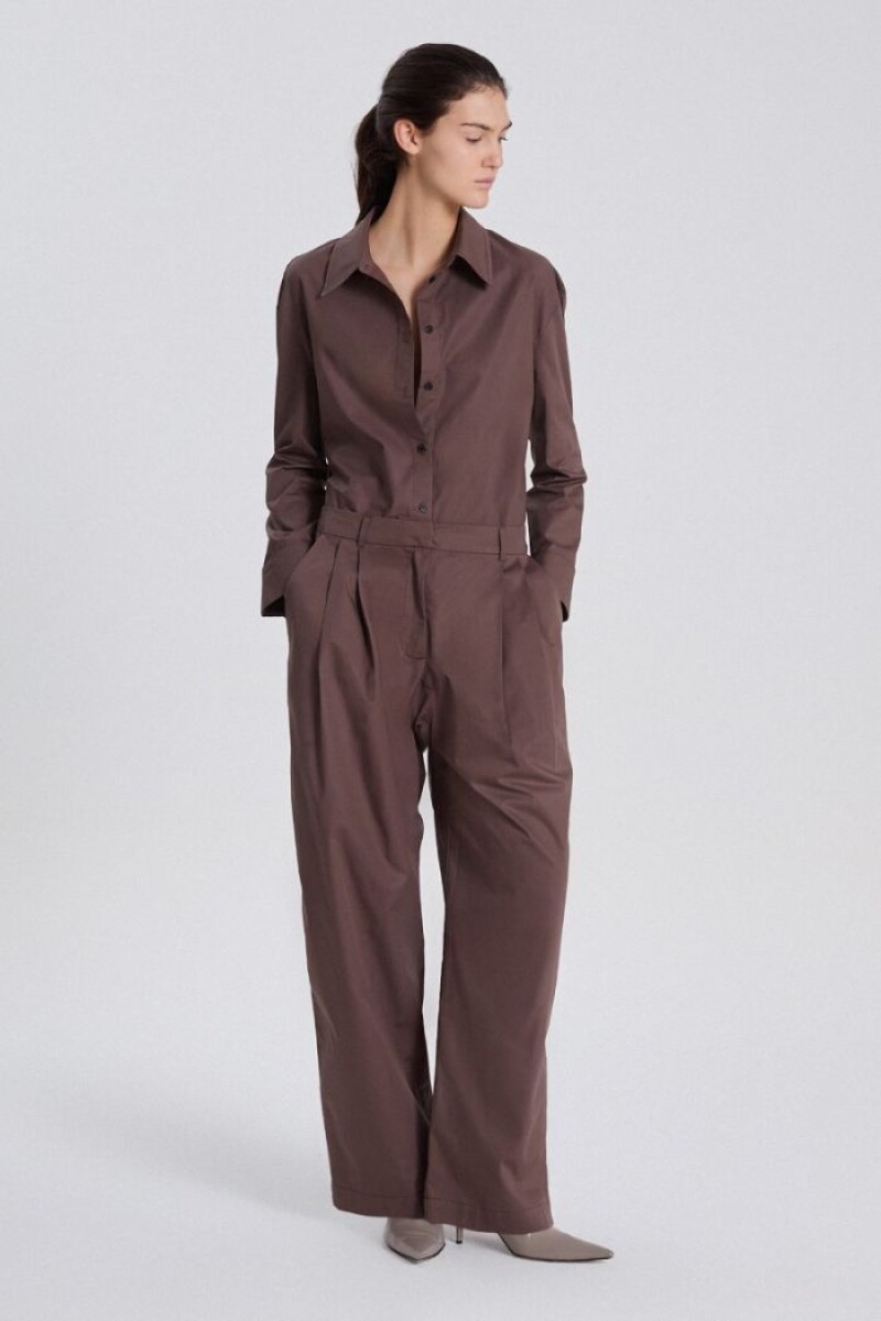 PANTALON CALIX Marron