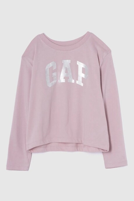 Remera Logo Gap Manga Larga Niña Primitive