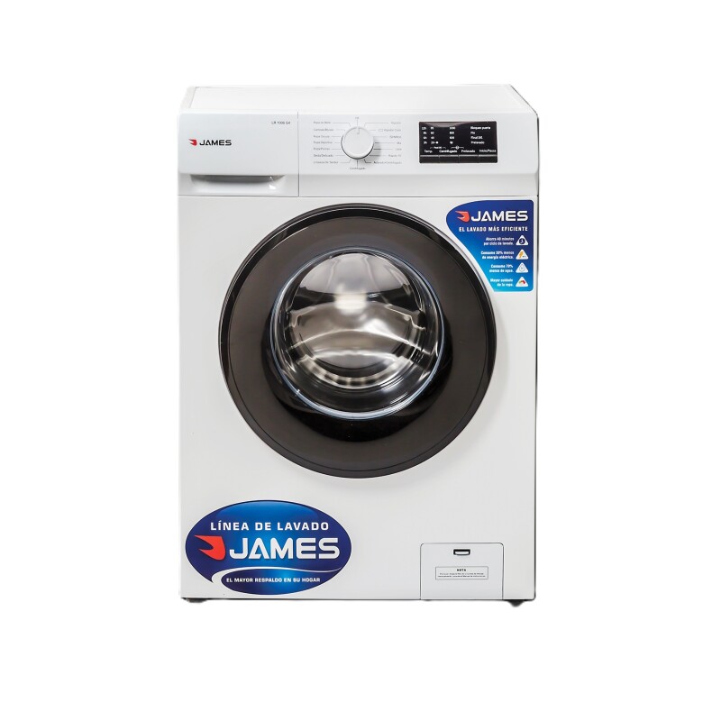 Lavarropas carga frontal James LR 1006 G4 Blanco 6kg Lavarropas carga frontal James LR 1006 G4 Blanco 6kg