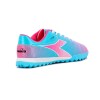 Zapato Fútbol Skipper Tf Diadora Teen Aguamarina-fucsia