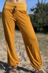 Pantalón babucha Mostaza