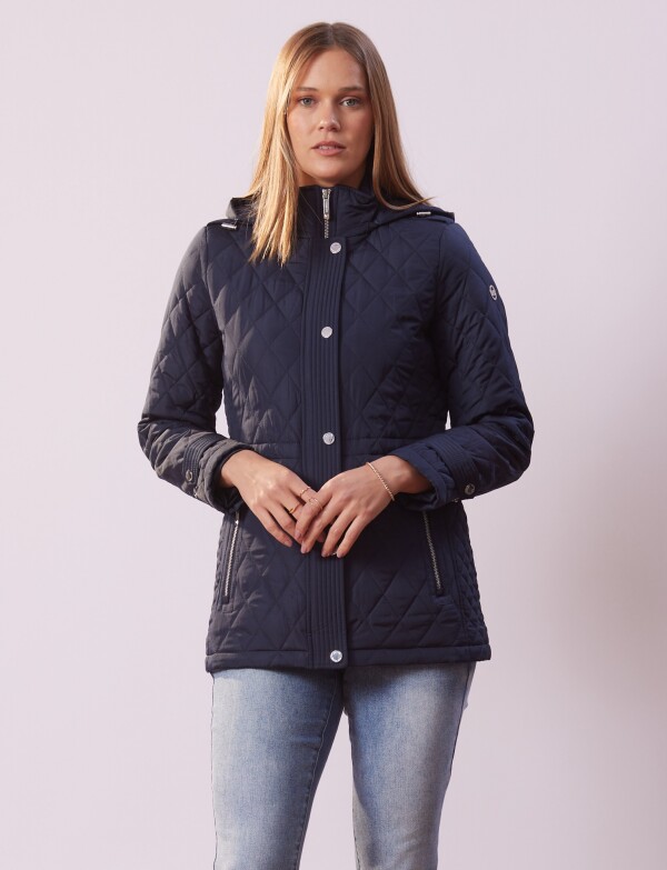Campera Capitoneada AZUL