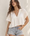 Blusa Ariana blanca