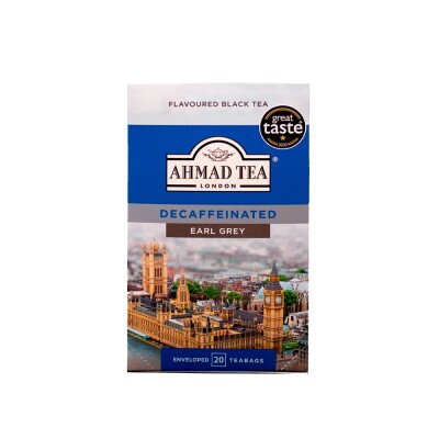Te Earl Grey Decaffeinated Ahmad Te Earl Grey Decaf X20 Ahmad