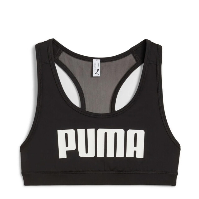 Musculosa de Mujer Puma Negro - Blanco