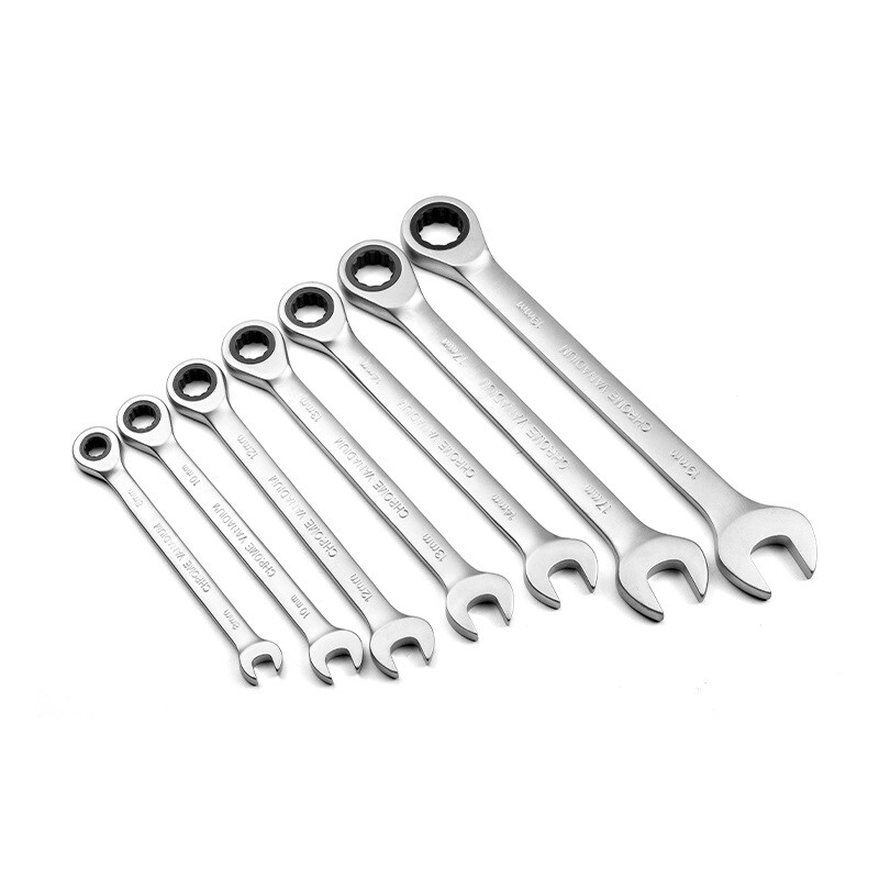 DINGQI JUEGO 7 PIEZAS LLAVES COMBINADAS CORONA CRIQUET & FIJ Dingqi Juego 7 Piezas Llaves Combinadas Corona Criquet & Fij