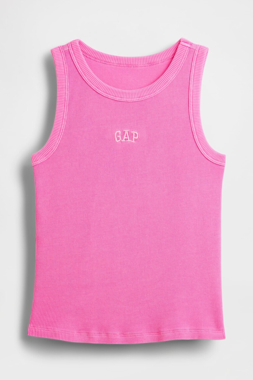 Musculosa Logo Gap Niña Standout Pink