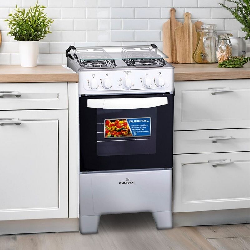 COCINA PUNKTAL SUPERGAS PK-250C Blanco