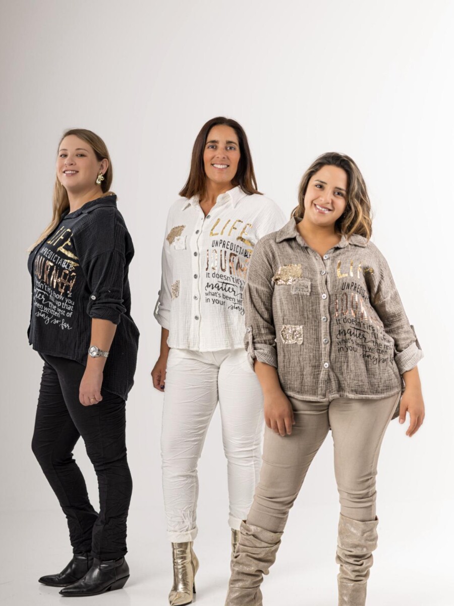 Camisa Mussolina Blanca