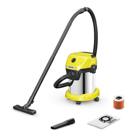 Aspiradora Karcher WD 3S Premium Agua/Polvo 1000W 17 Litros Aspiradora Karcher WD 3S Premium Agua/Polvo 1000W 17 Litros
