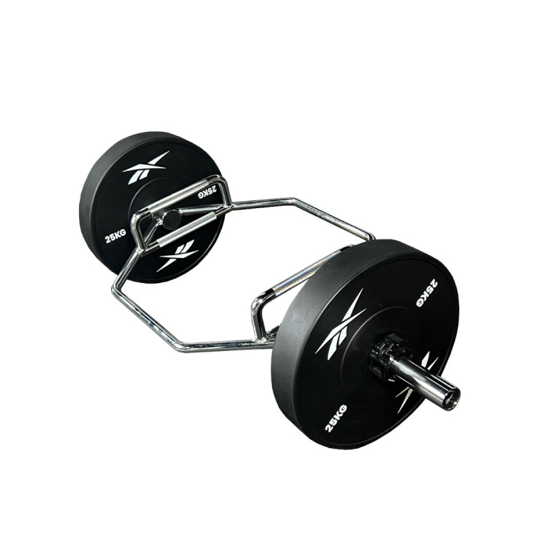Barra Hexagonal Reebok Strength Plateado