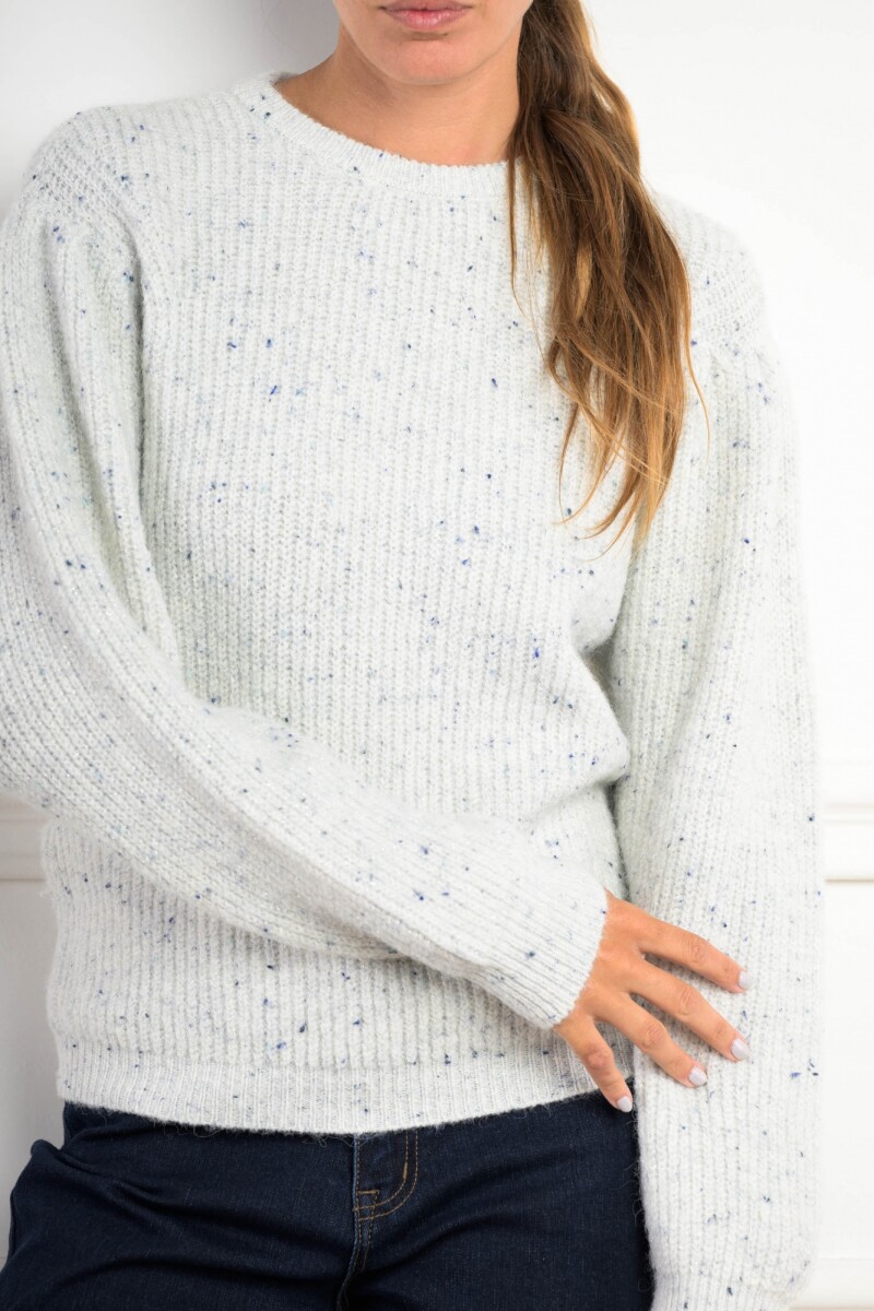 Sweater Lurex - Nácar 