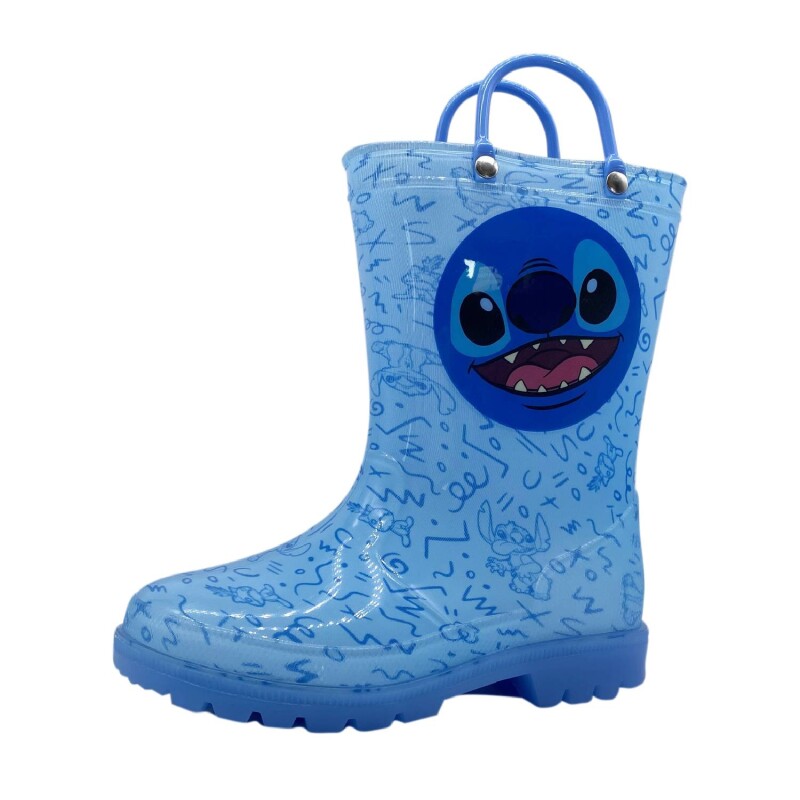 Bota de lluvia Disney infantil Stitch Azul