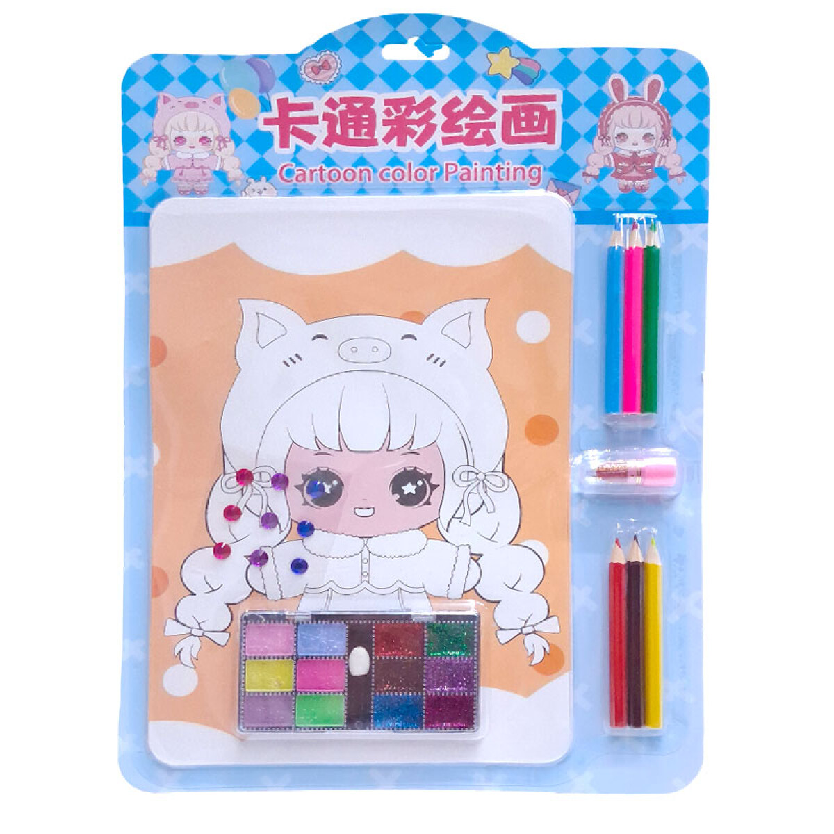 Kit de maquillaje infantil Melody - Kit De Maquillaje Infantil Melody 