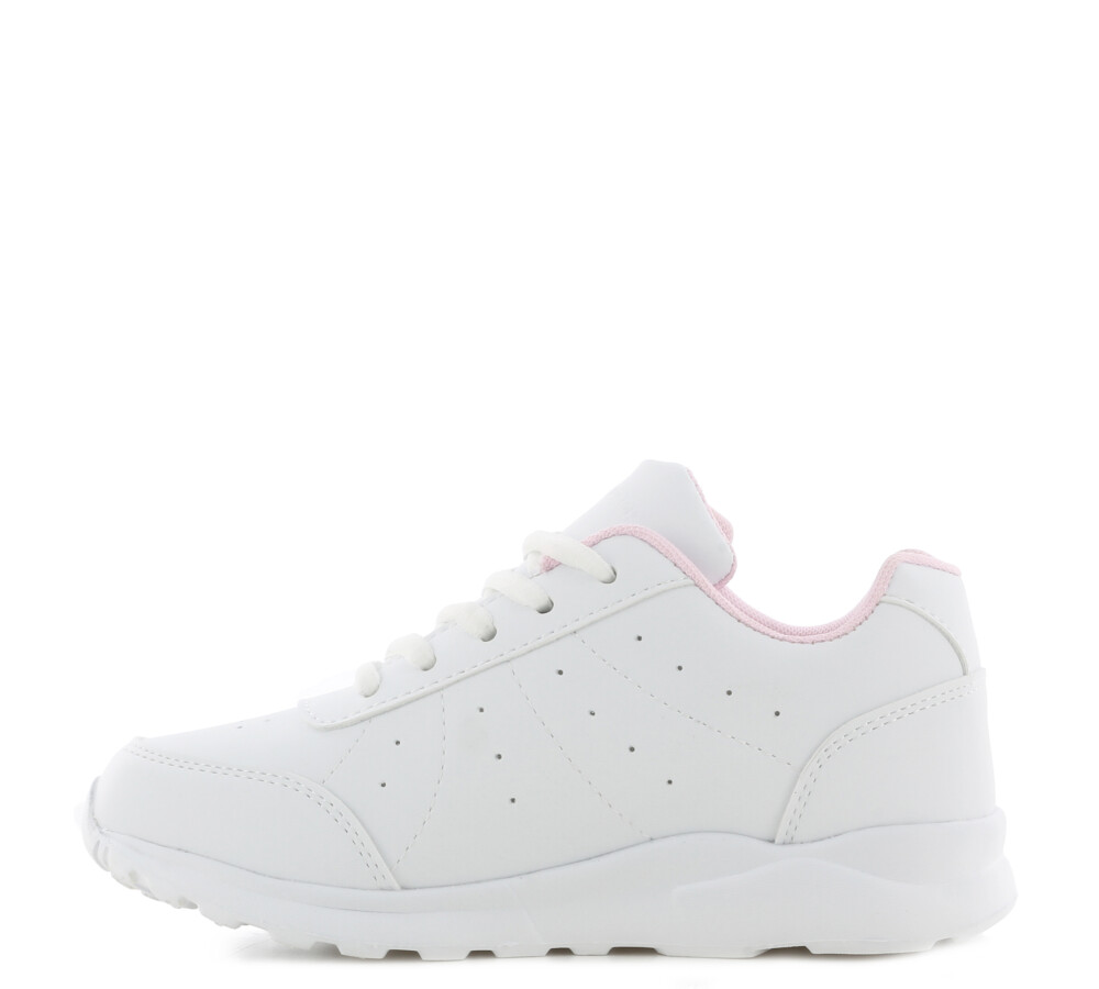 Deportivo BUZ acordonado White/Pink