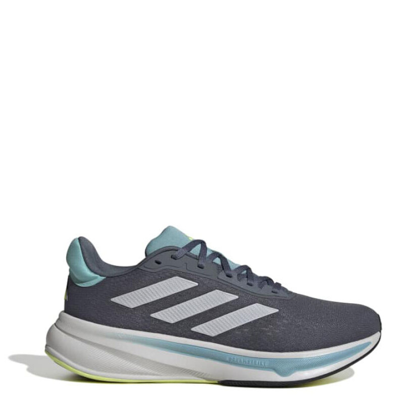 Championes de Hombre Adidas Response Super M Gris Topo - Verde Mente - Blanco