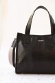 Cartera Bea Iguana Negro