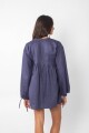 VESTIDO CORAL Azul
