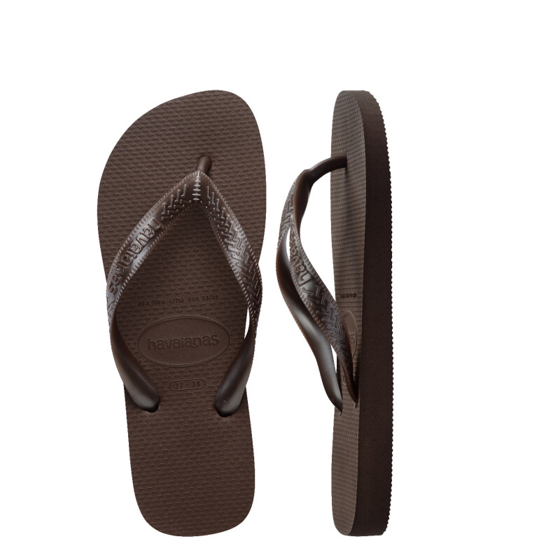 Sandalia de Mujer Havaianas Top Tiras Marrón Café